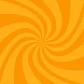 Orange spiral