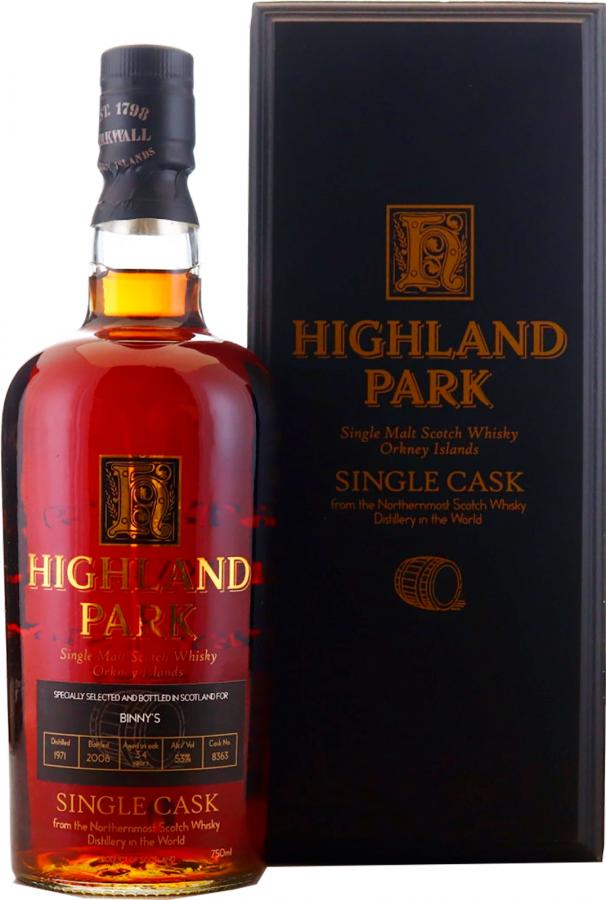 Highland Park 34 year old 1971 vintage (Cask #8363), 53%
