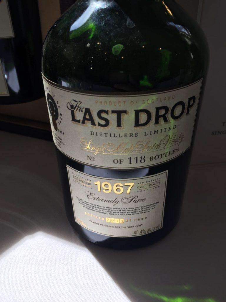 Last Drop Distillers (distilled at Glen Garioch) 1967, 45.4%
