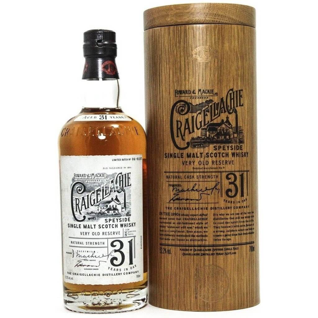 Craigellachie 31 year old, 52.2%