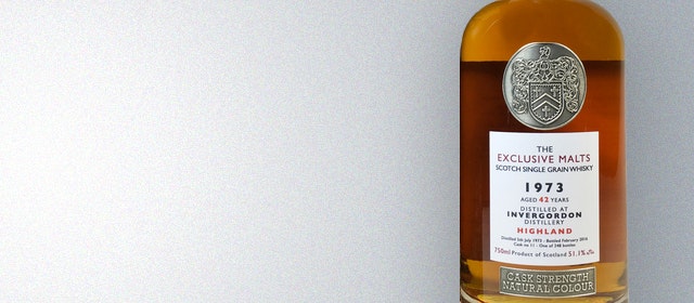 The Exclusive Malts  (distilled at Invergordon)  42 year old 1973, 51.1%