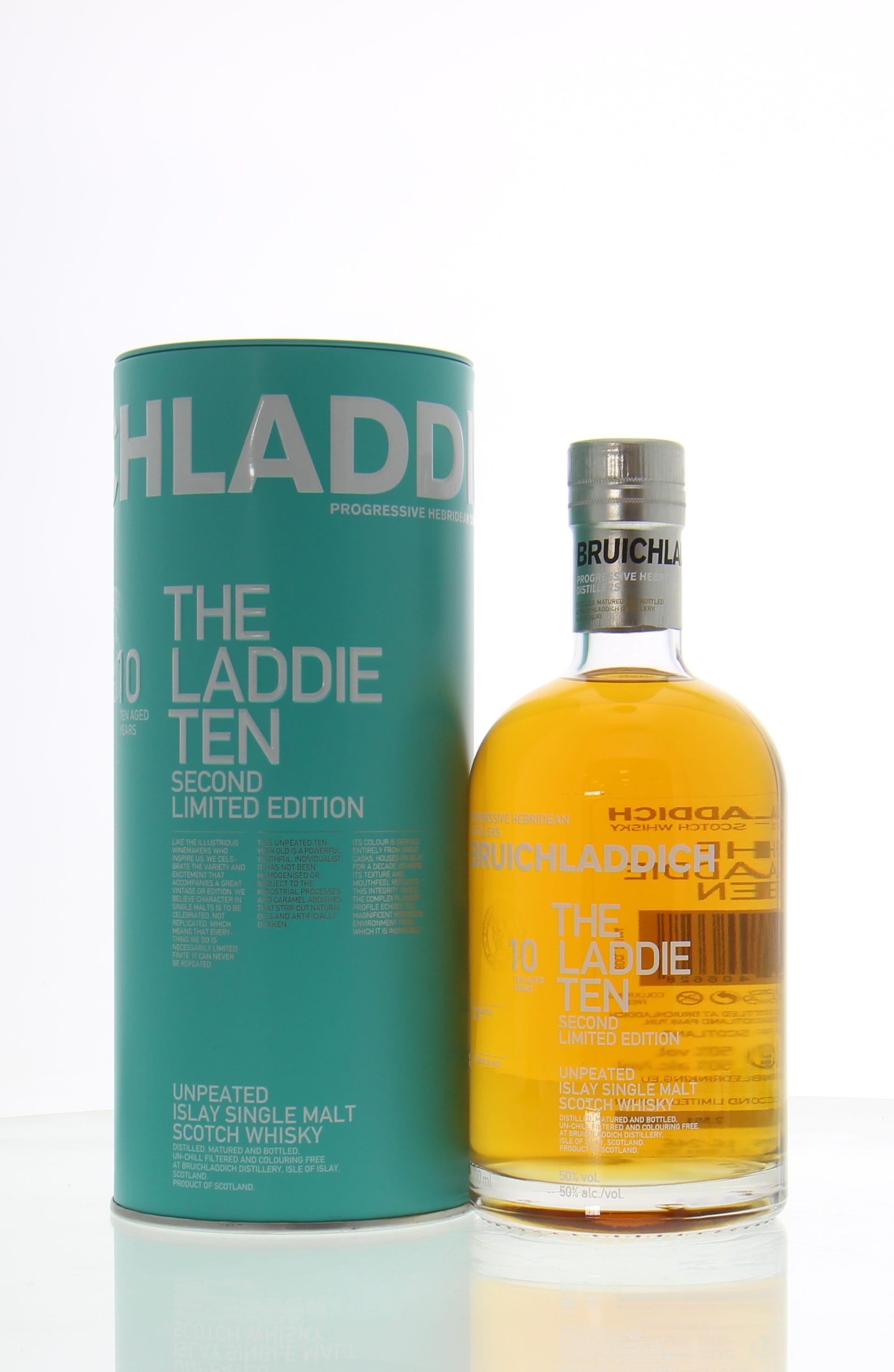 Bruichladdich The Laddie Ten Second Limited Edition, 50%