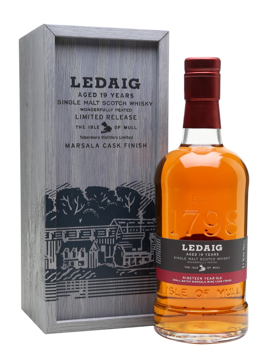 Ledaig 19 year old, 51%