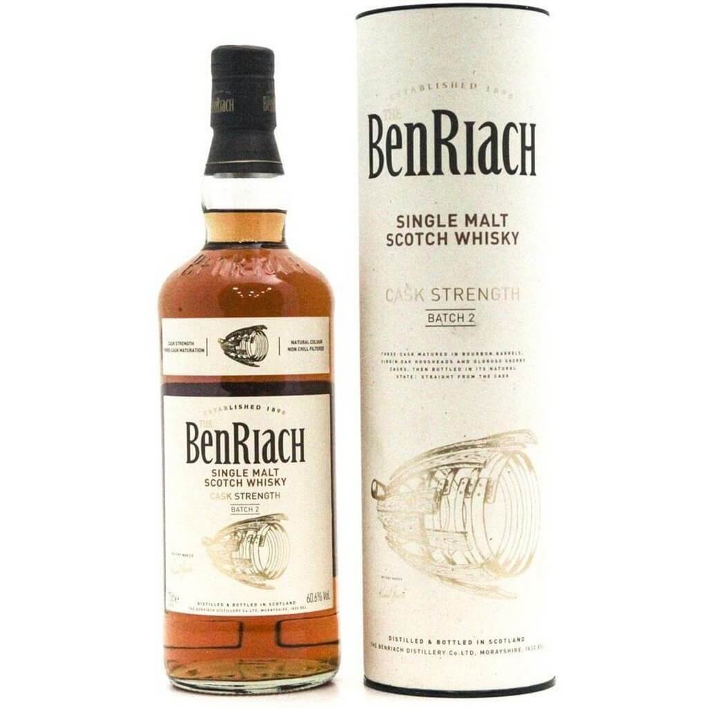 BenRiach Cask Strength (Batch 2), 60.6%