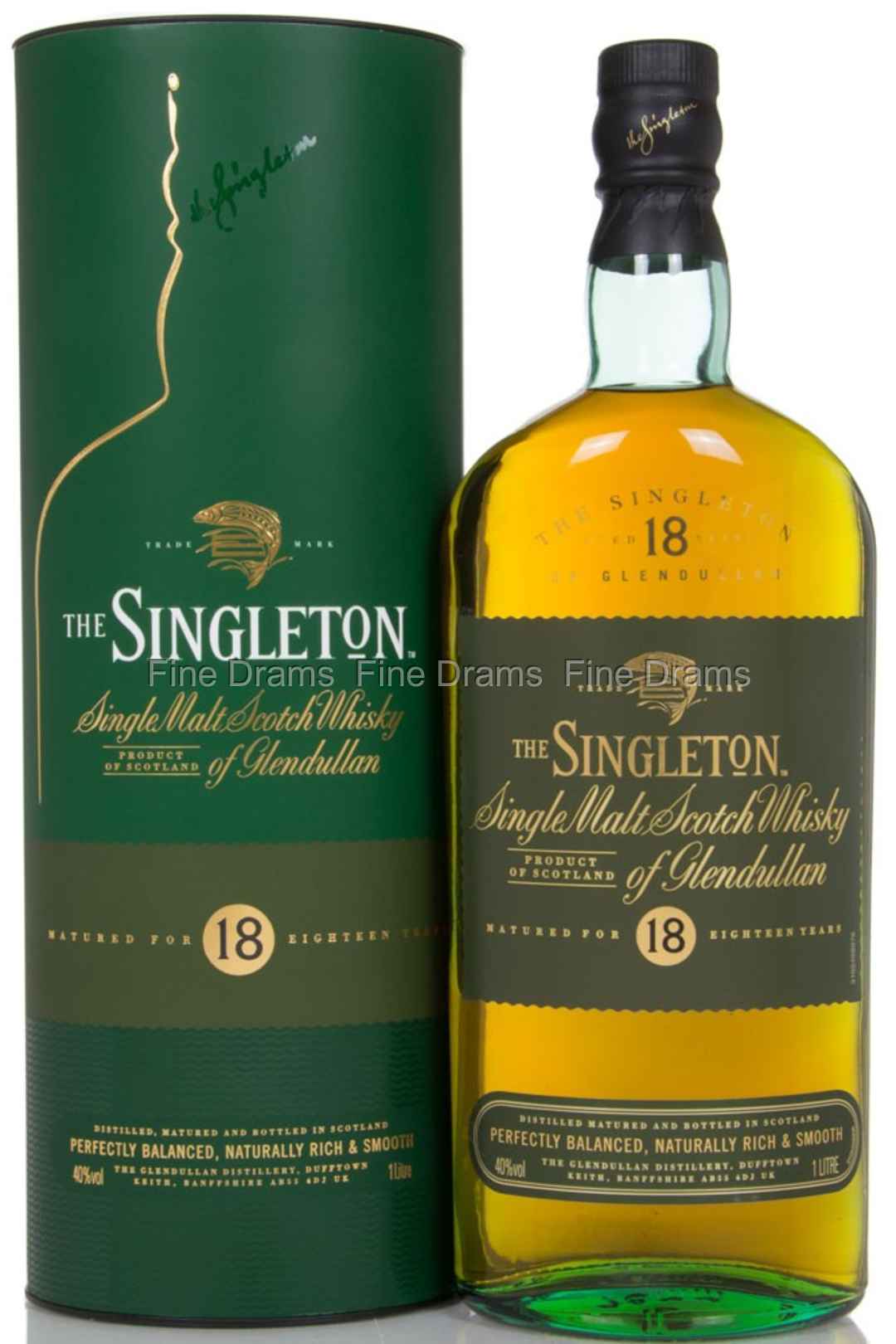 Singleton of Glendullan 18 year old, 40%