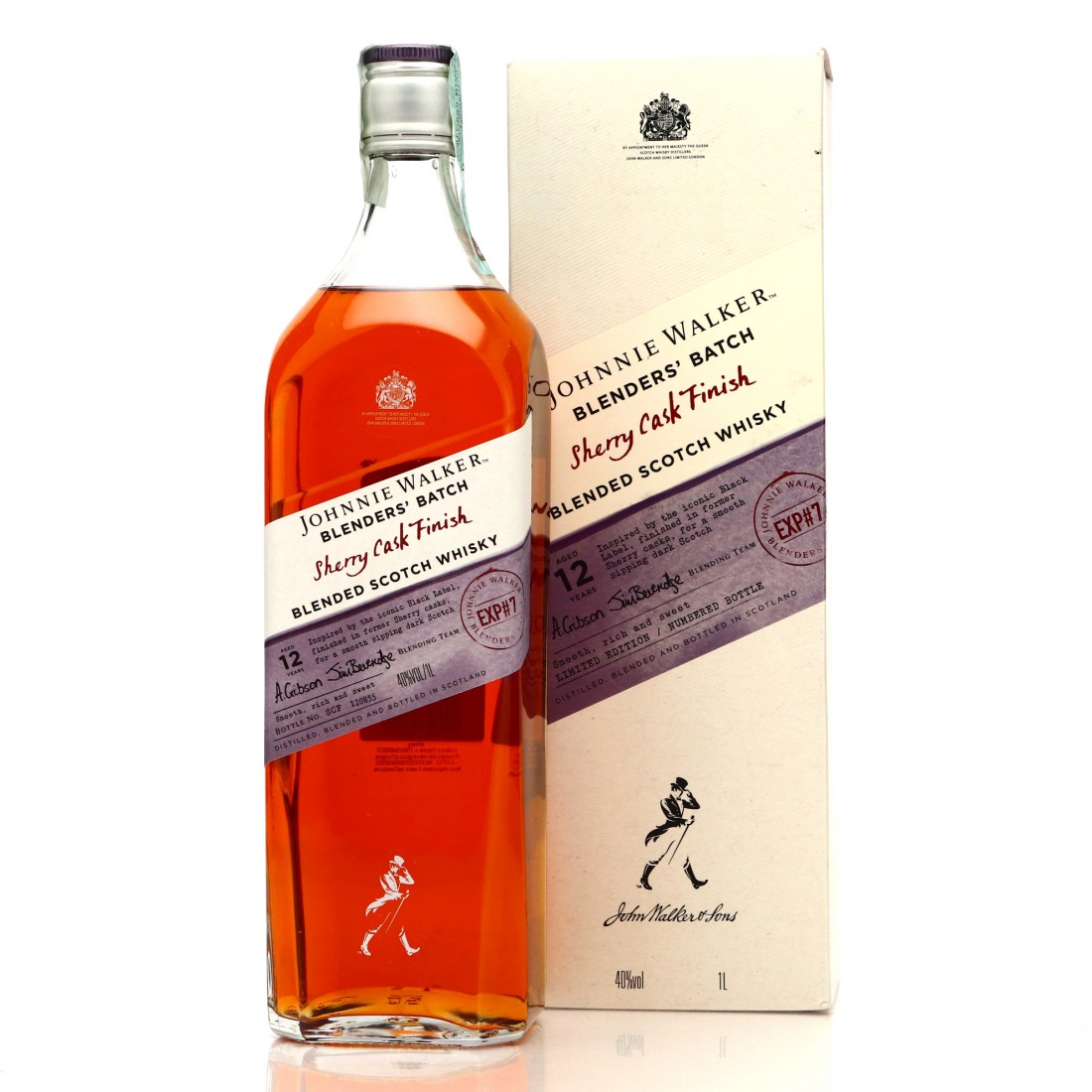 Johnnie Walker Blenders’ Batch Sherry Cask Finish 12 year old, 40%