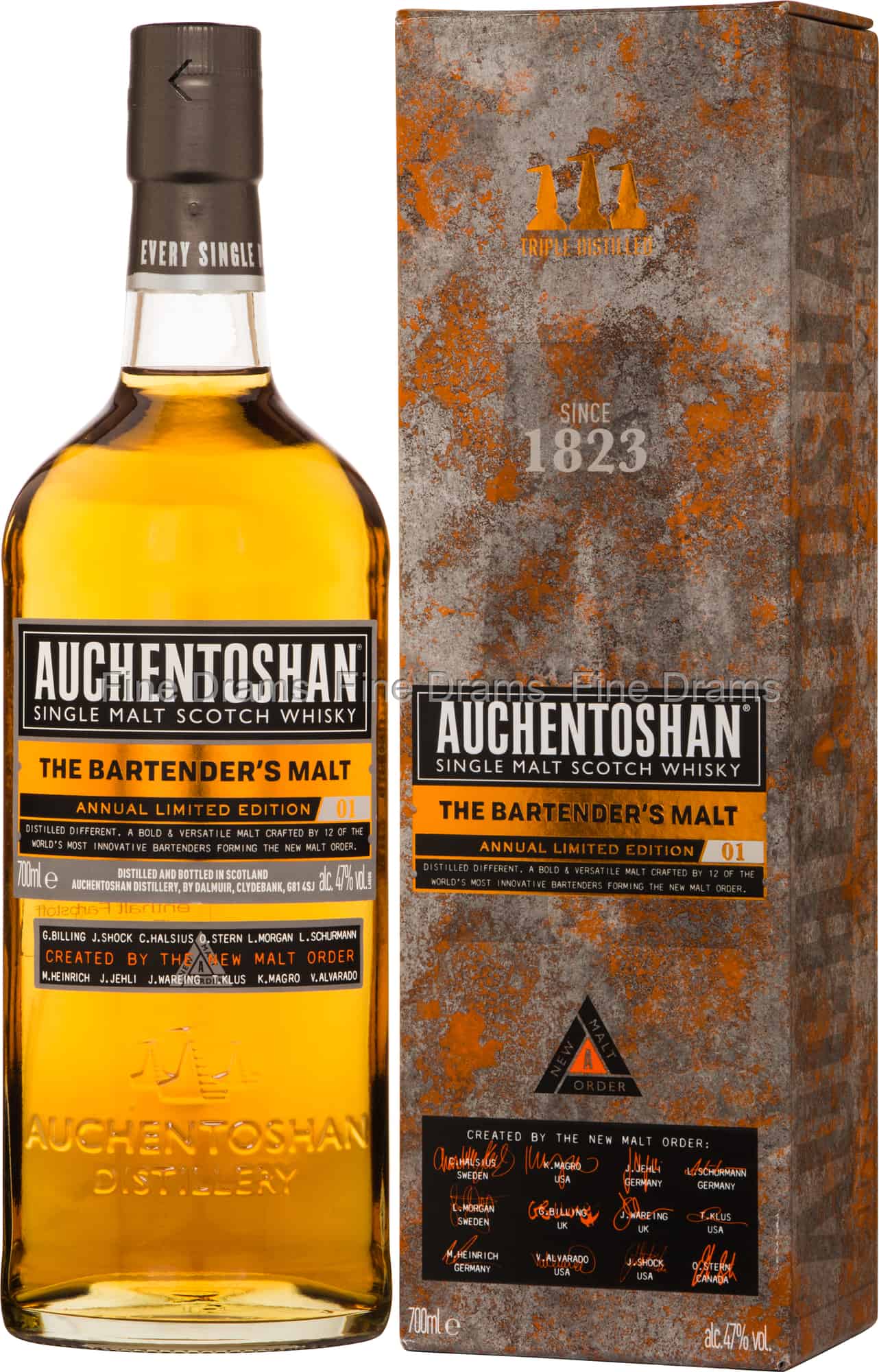 Auchentoshan The Bartender’s Malt 001, 47%