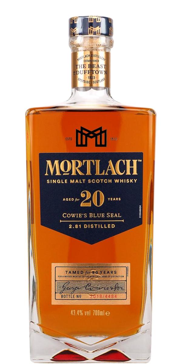 Mortlach 20 year old Cowie’s Blue Seal, 43.4%
