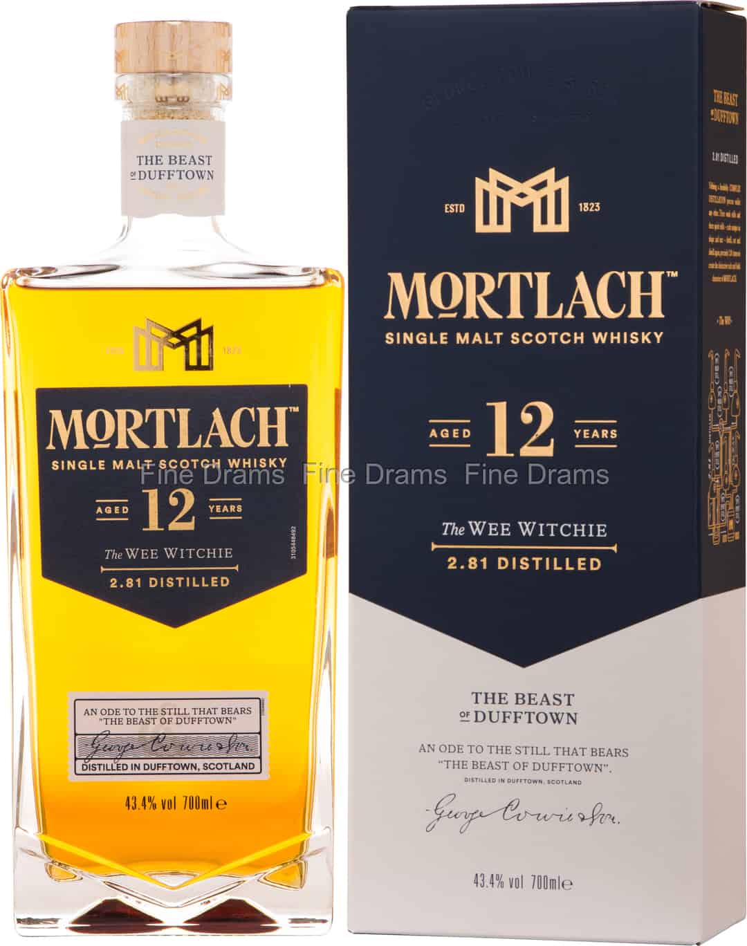 Mortlach 12 year old Wee Witchie, 43.4%