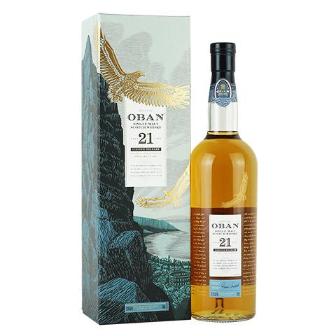 Oban 21 year old, 57.9%