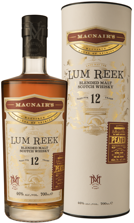 MacNair’s Lum Reek Peated 12 year old, 46%