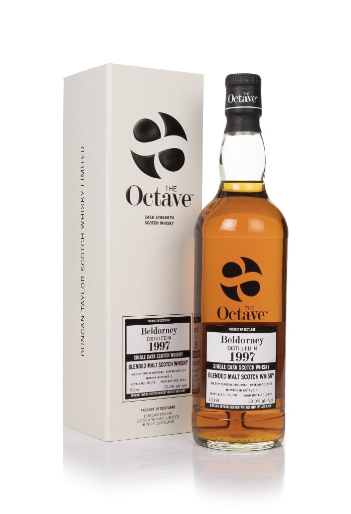 Duncan Taylor 22 year old Dimensions Cask Strength 1997 (product of Beldorney), 53%