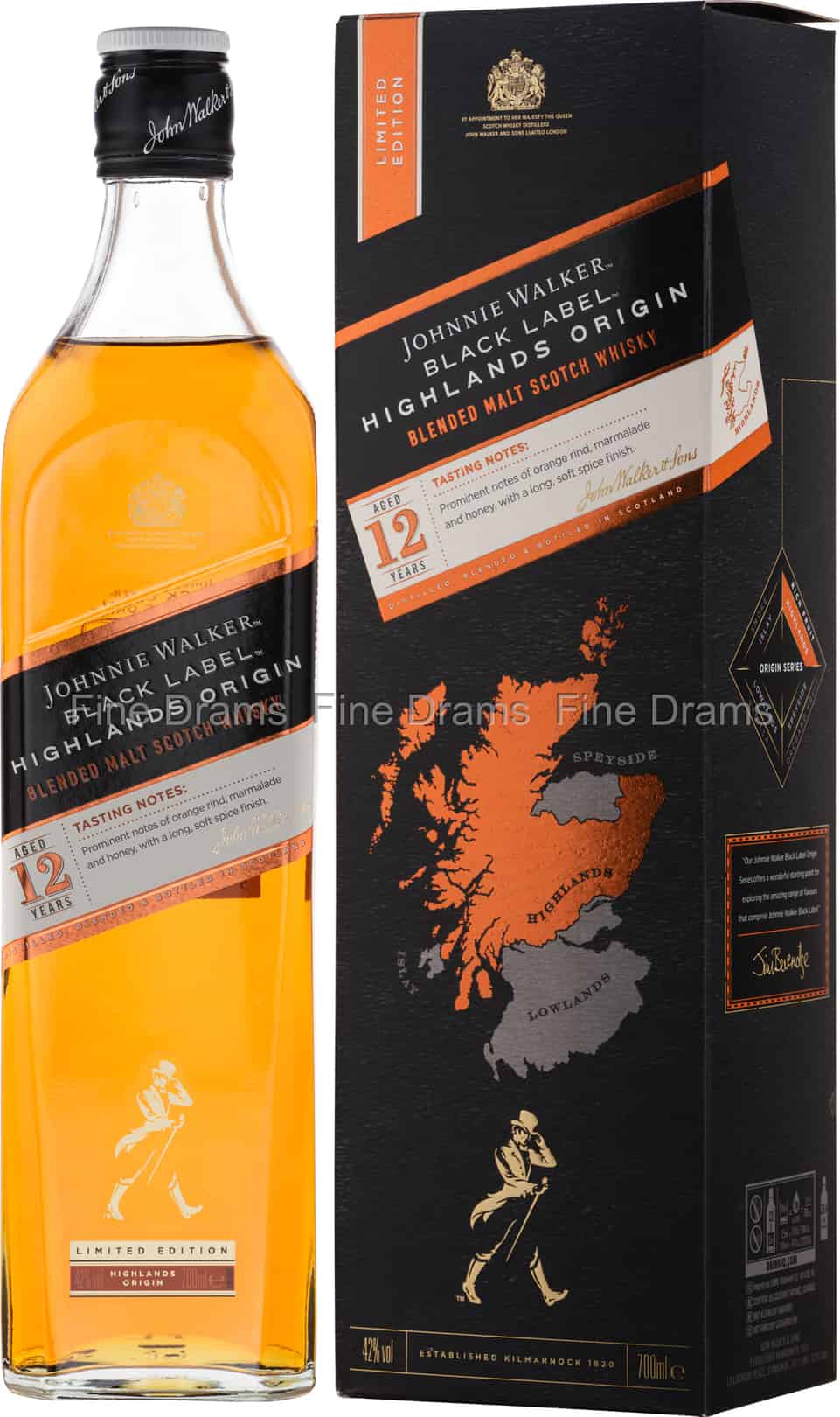 Johnnie Walker Black Label Highlands Origin, 42%