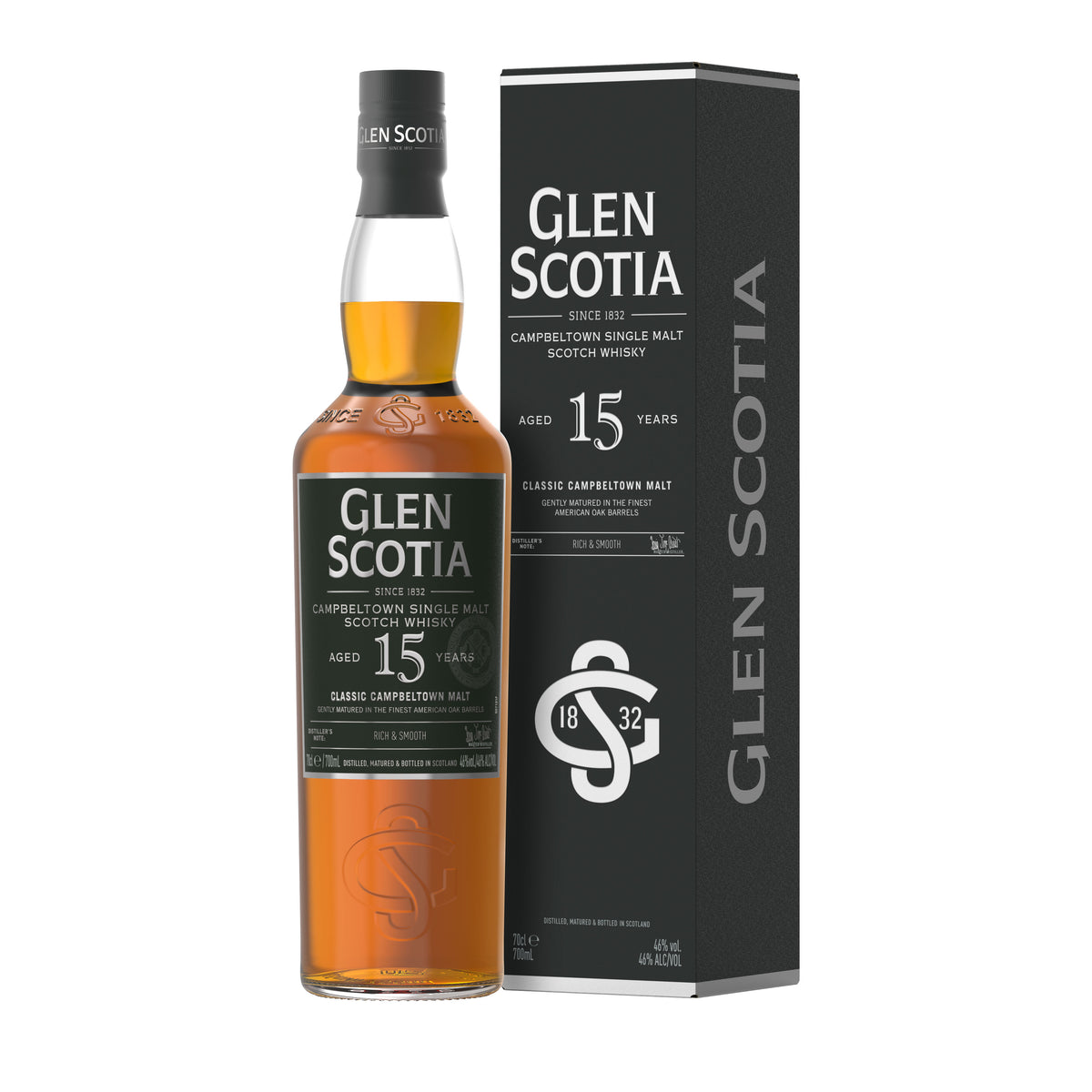 Glen Scotia 15 year old, 46%