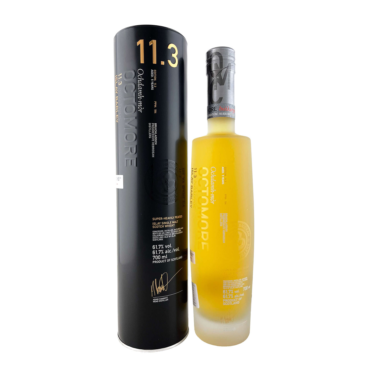 Bruichladdich Octomore 11.3, 61.7%