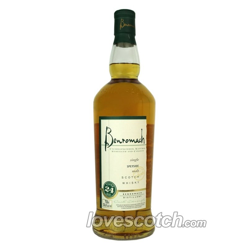 Benromach 24 year old, 58.6%