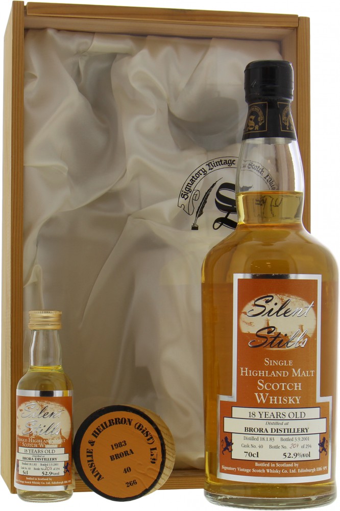Signatory (distilled at Brora) 18 year old, 1983, 43%