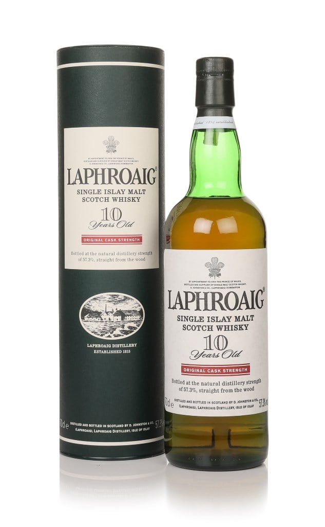 Laphroaig Original Cask Strength 10 year old, 57.3%