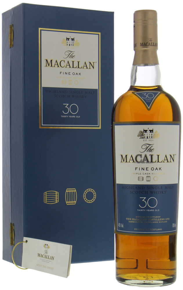 The Macallan 30 year old Fine Oak, 43%
