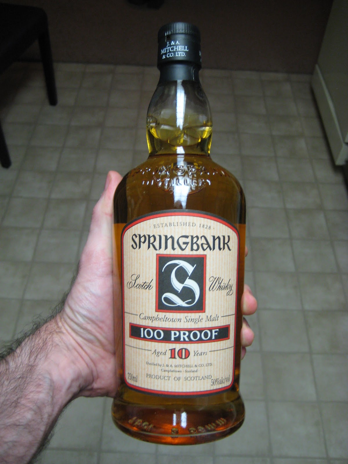 Springbank 10 year old, 50%