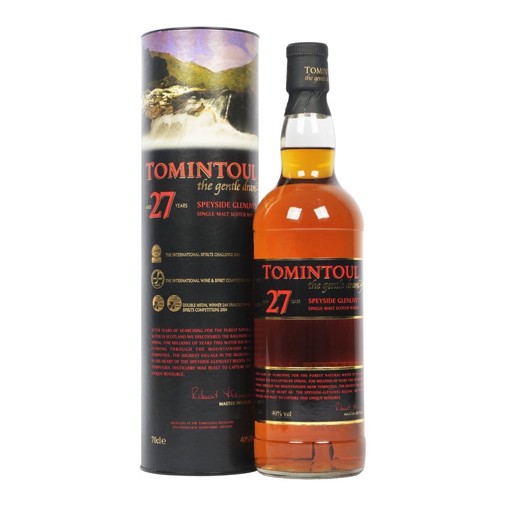Tomintoul 27 year old, 40%