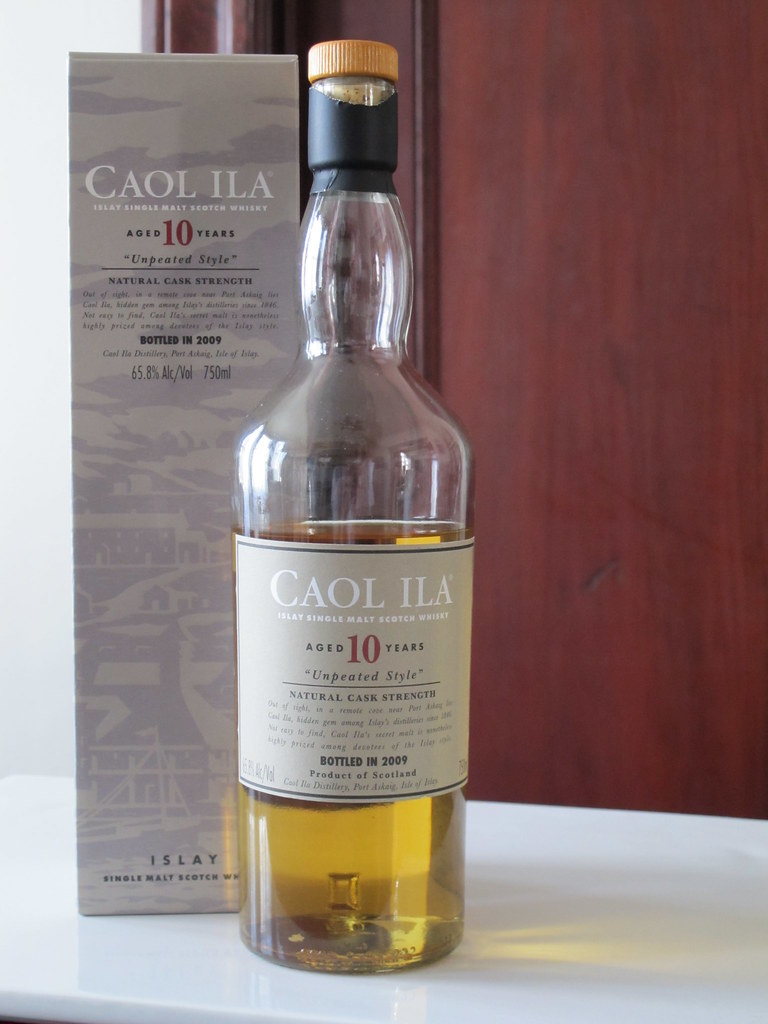 Caol Ila 'Unpeated Style,' 10 year old (2009 Release), 65.8%