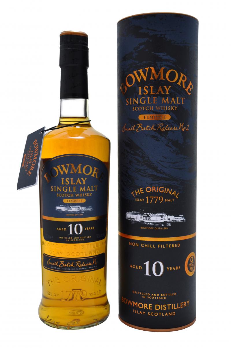 Bowmore 10 year old Tempest (Release 2), 56%