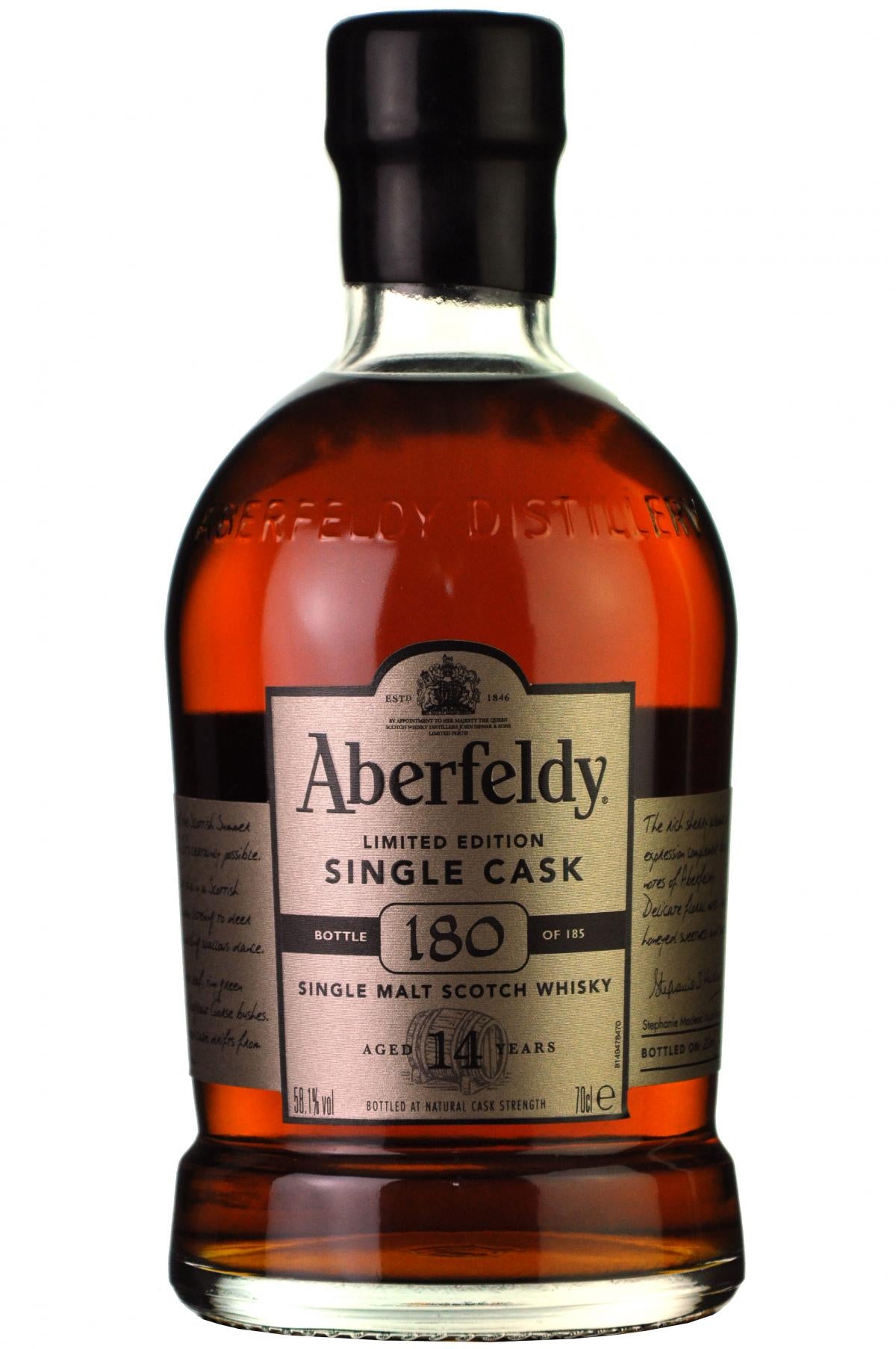 Aberfeldy 14 year old Single Cask, 58.1%