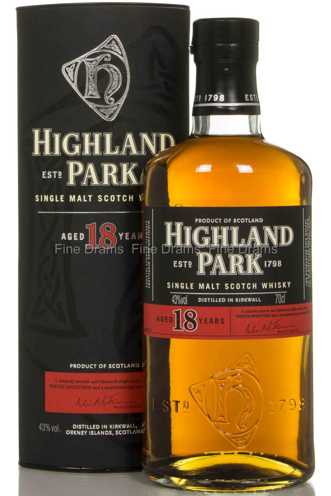Highland Park 18 year old, 43%