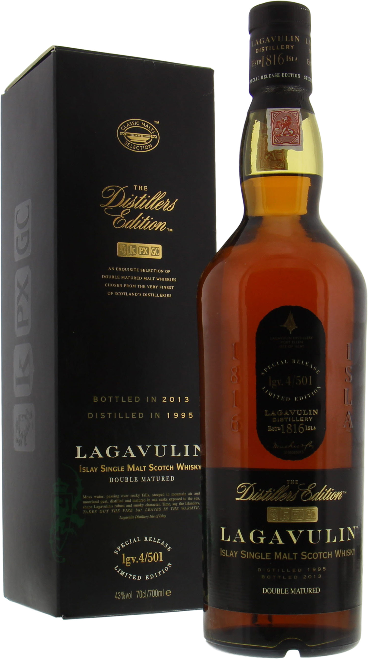 Lagavulin Distillers Edition 1995, 43%