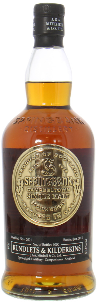 Springbank Rundlets & Kilderkins, 49.4%