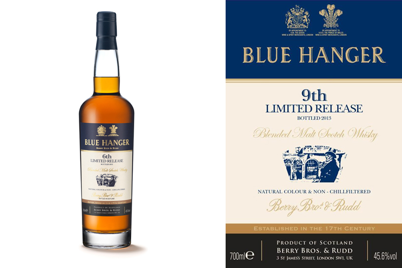 Blue Hanger 6th Release Berry Bros. & Rudd, 45.6%