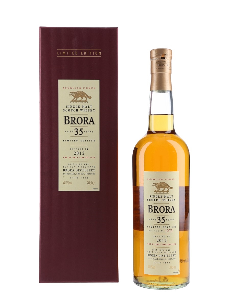 Brora 35 year old Special Release 2012, 48.1%