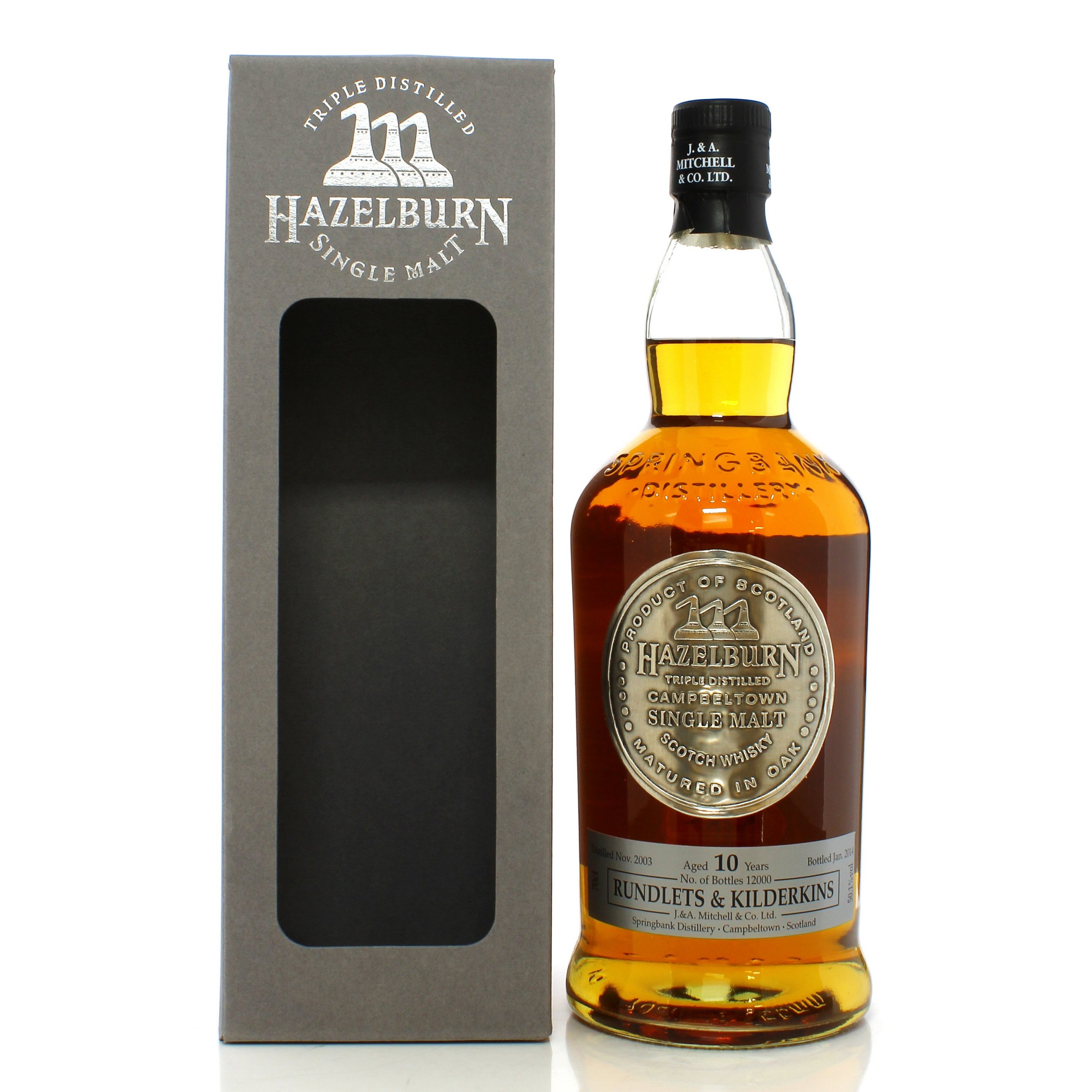 Hazelburn Rundlets & Kilderkins 10 year old 3rd release, 50.1%