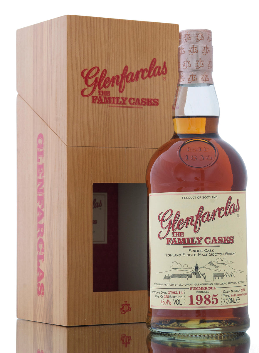 Glenfarclas Family Casks 1985 (Cask #2591), 45.4%