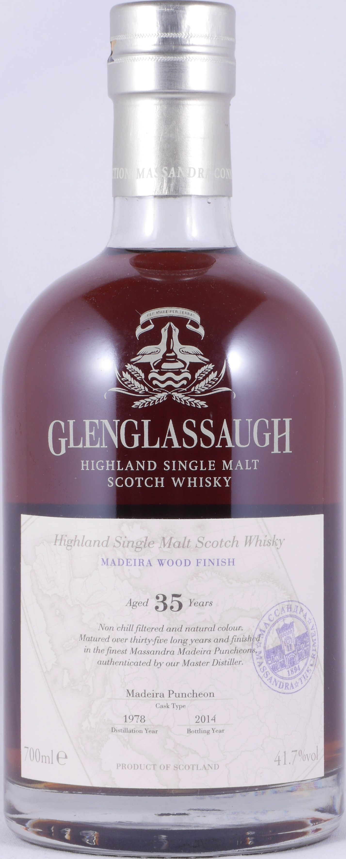 Glenglassaugh Massandra Connection 35 year old Madeira Wood Finish, 41.7%