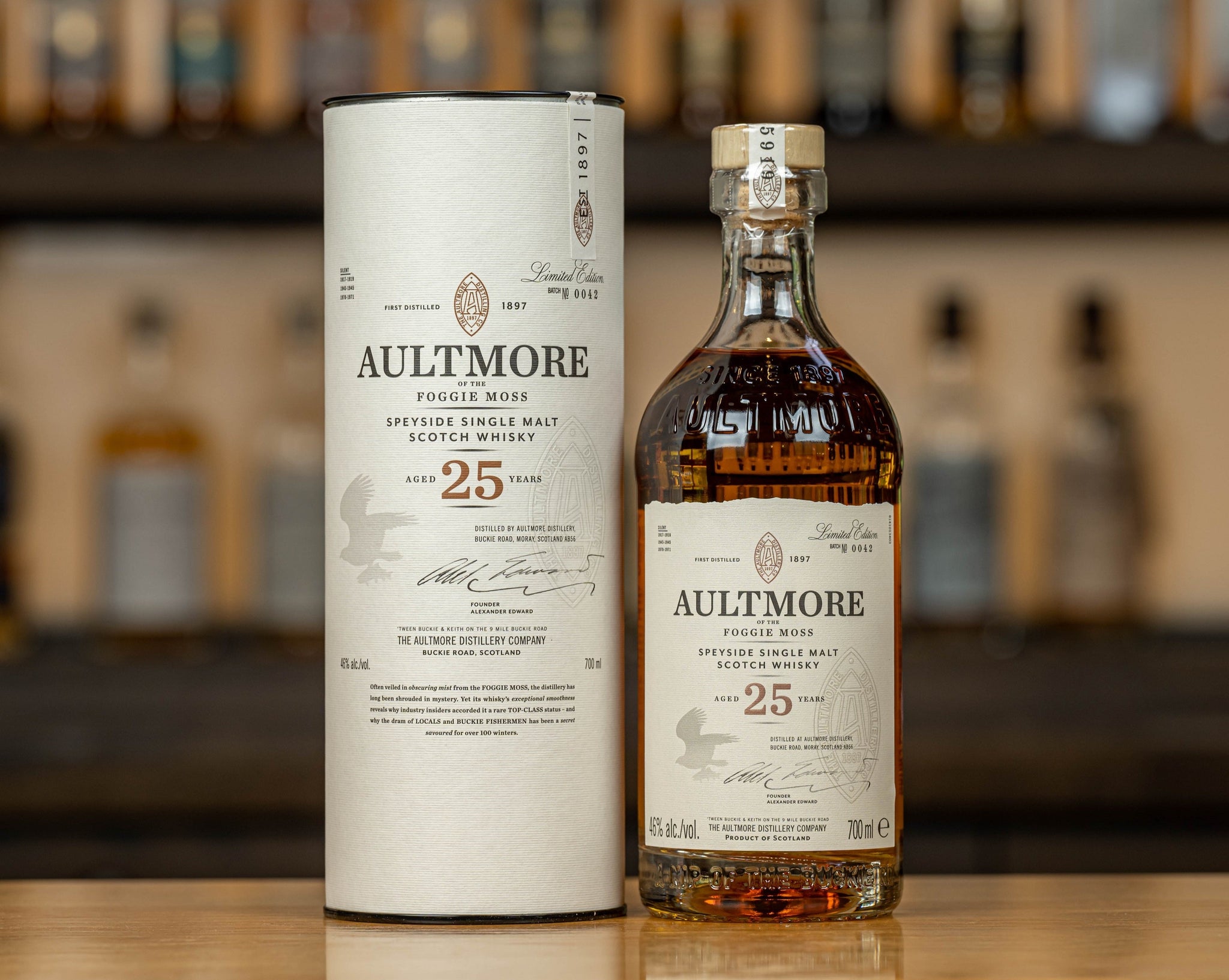 Aultmore 25 year old, 46%