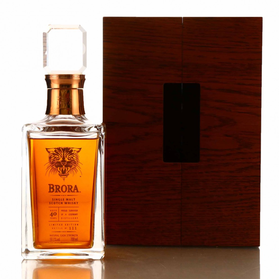 Brora 40 year old Single Cask 1972 Vintage, 59.1%