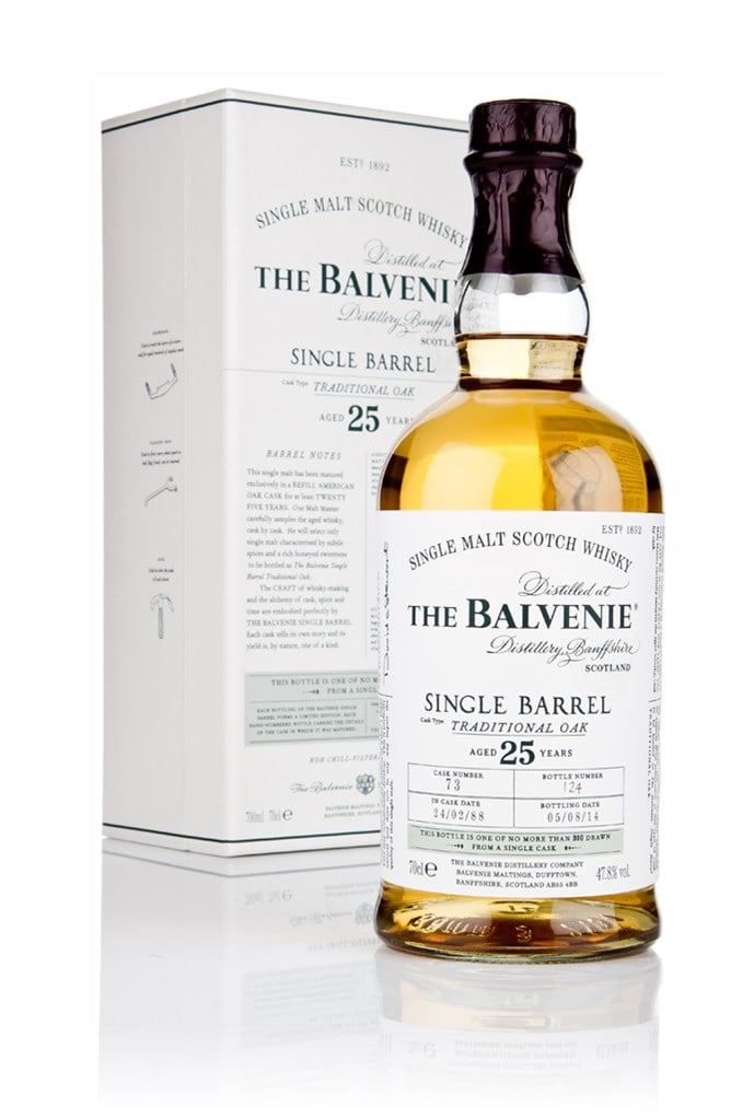 The Balvenie Single Barrel Traditional Oak 25 year old, 47.8%