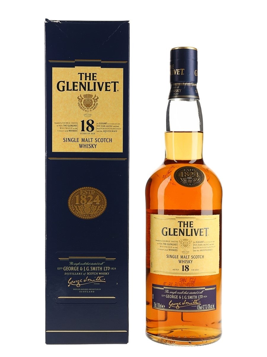 Glenlivet 18 year old, 43%