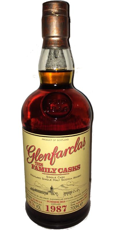 Glenfarclas Family Casks 1987 (Cask #3829), 48%