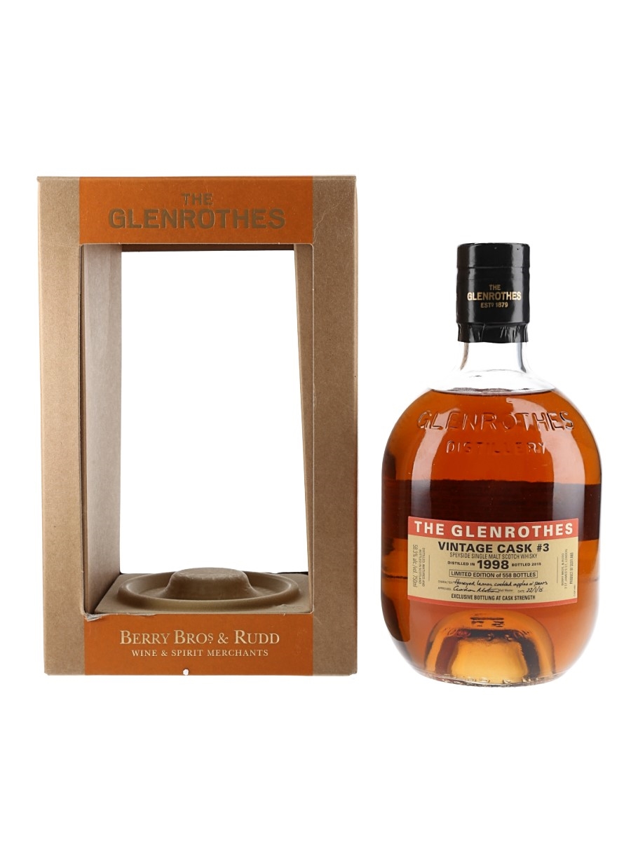 The Glenrothes (Vintage Cask #3) 1998 Vintage, 58.3%