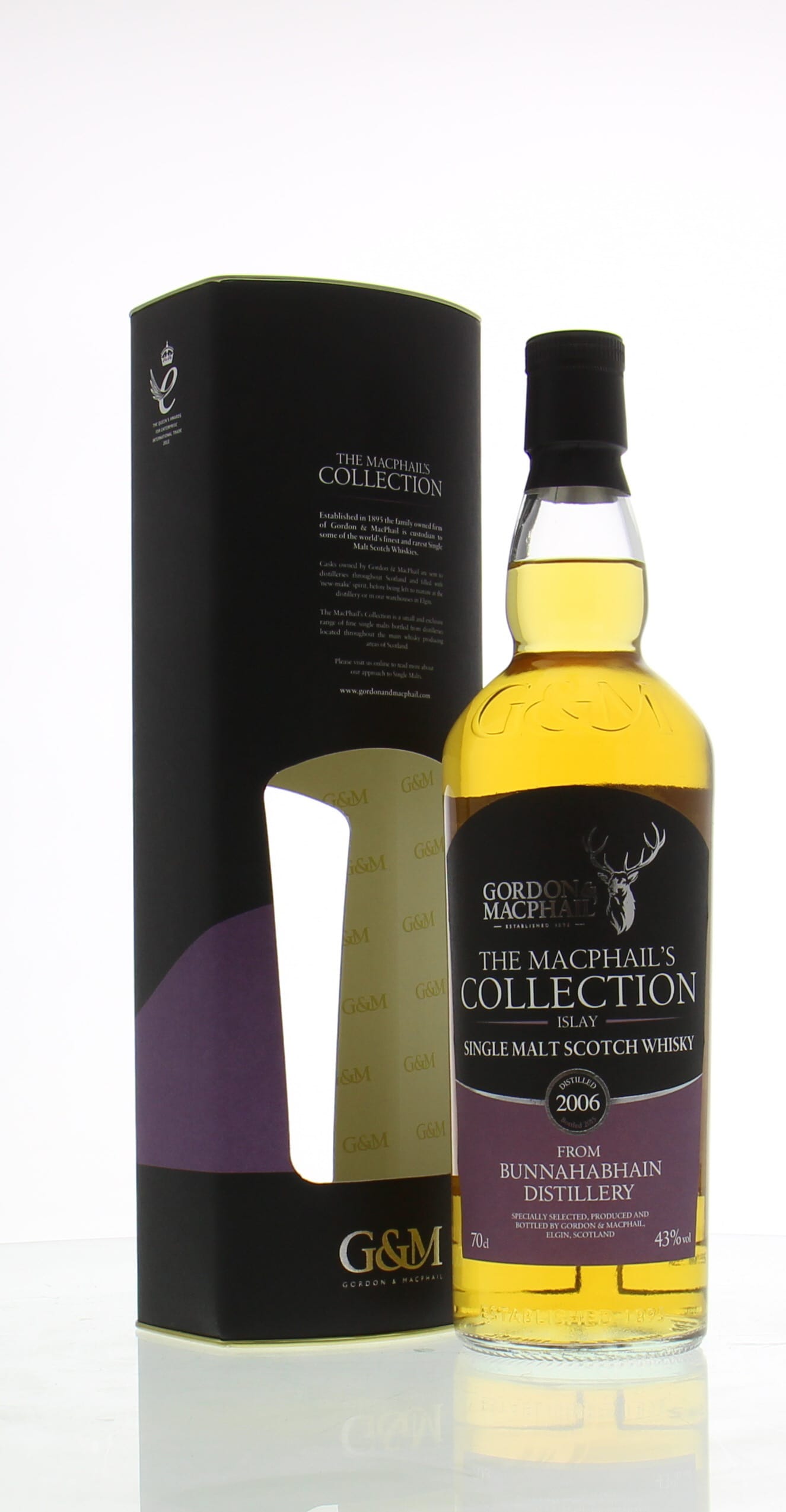 The MacPhail’s Collection 8 year old (distilled at Bunnahabhain), 43%