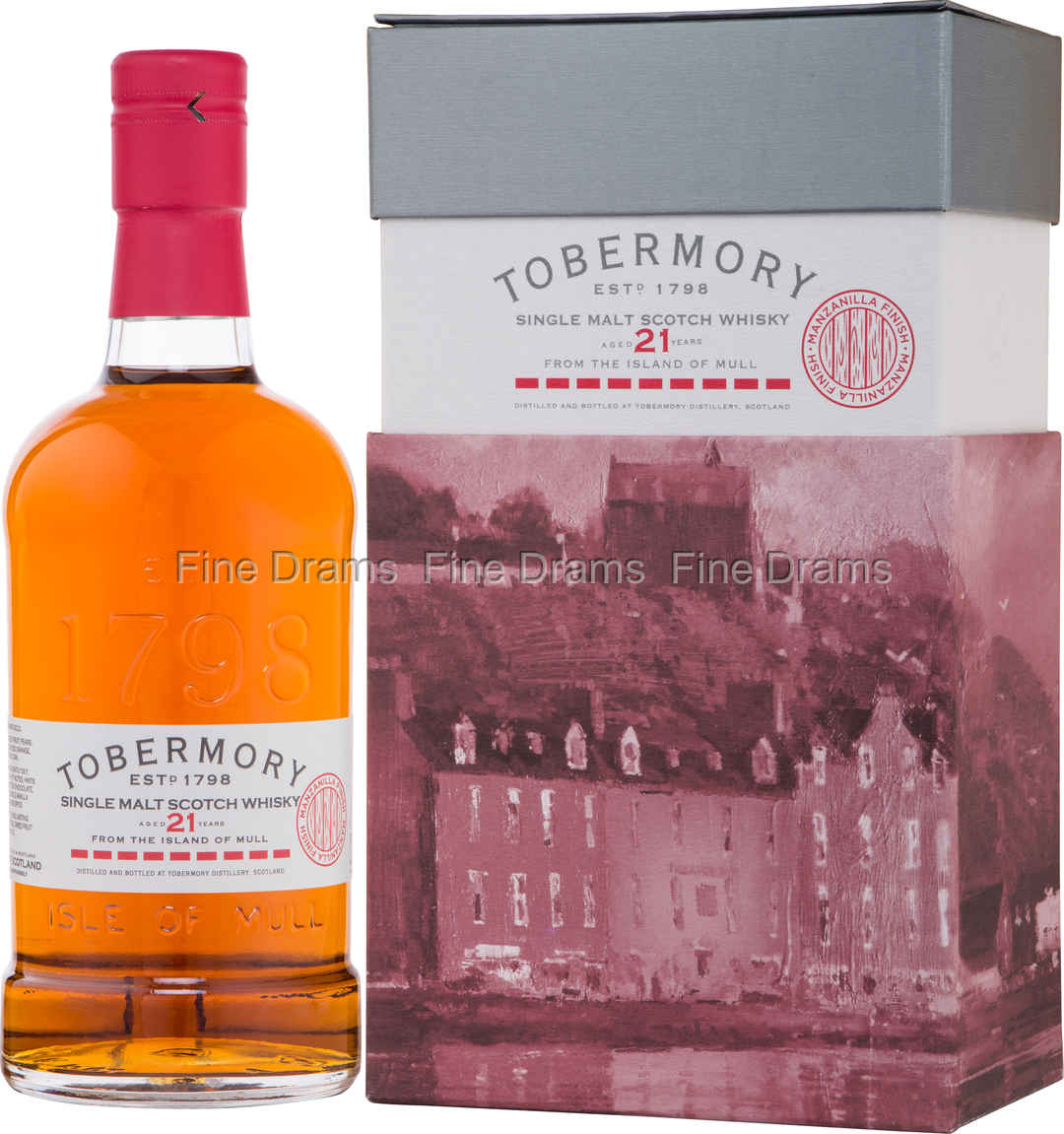 Tobermory 21 year old, 53.8%