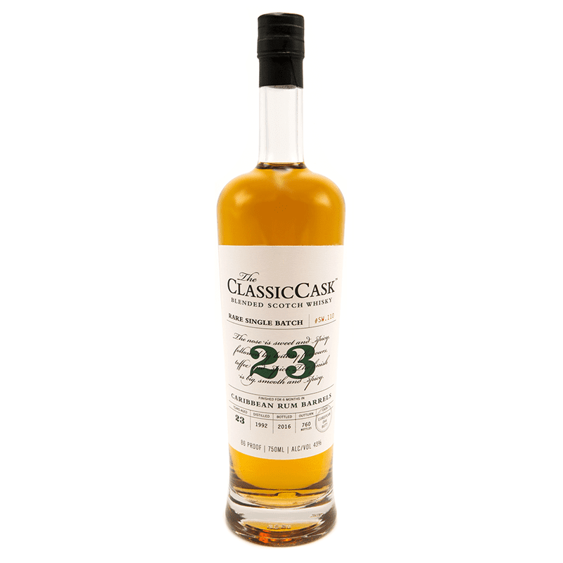 Classic Cask 23 year old Caribbean Rum Barrels, 43%