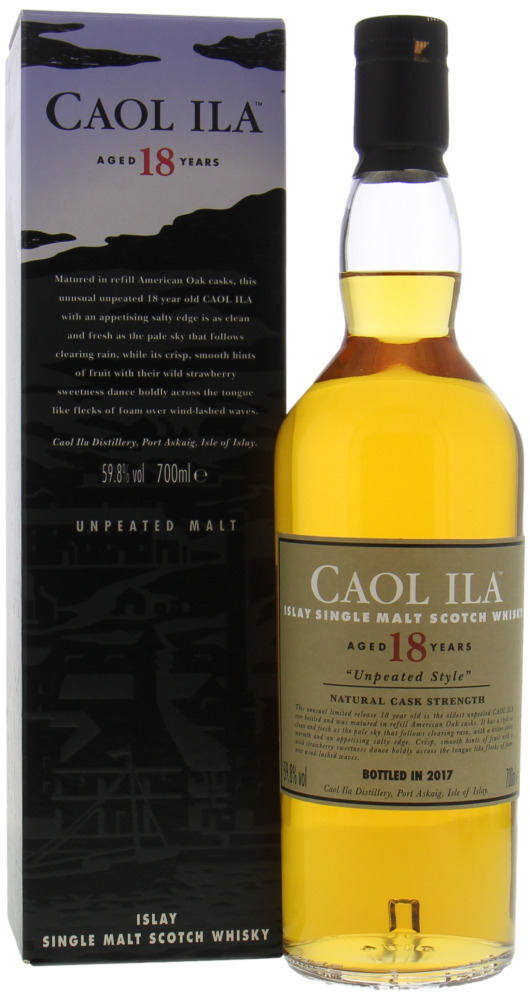 Caol Ila 18 year old (Diageo Special Releases 2017), 59.8%