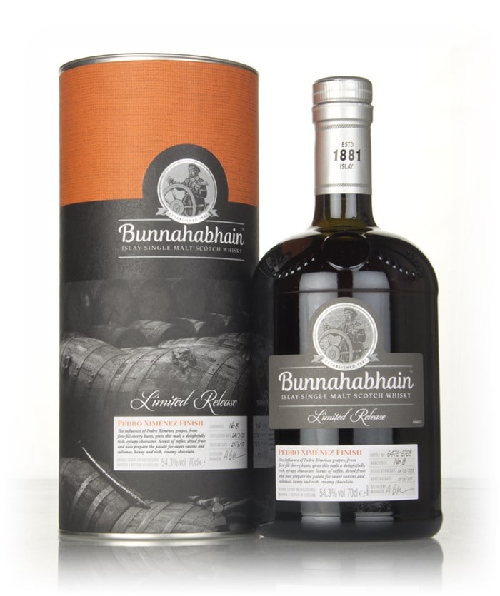 Bunnahabhain Pedro Ximénez Cask Finish 15 year old, 54.3%