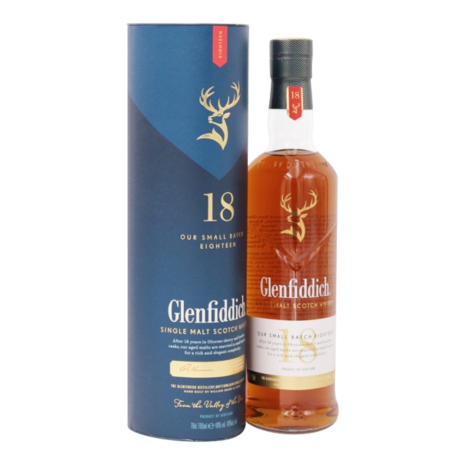 Glenfiddich 18 year old Small Batch Reserve, 40%