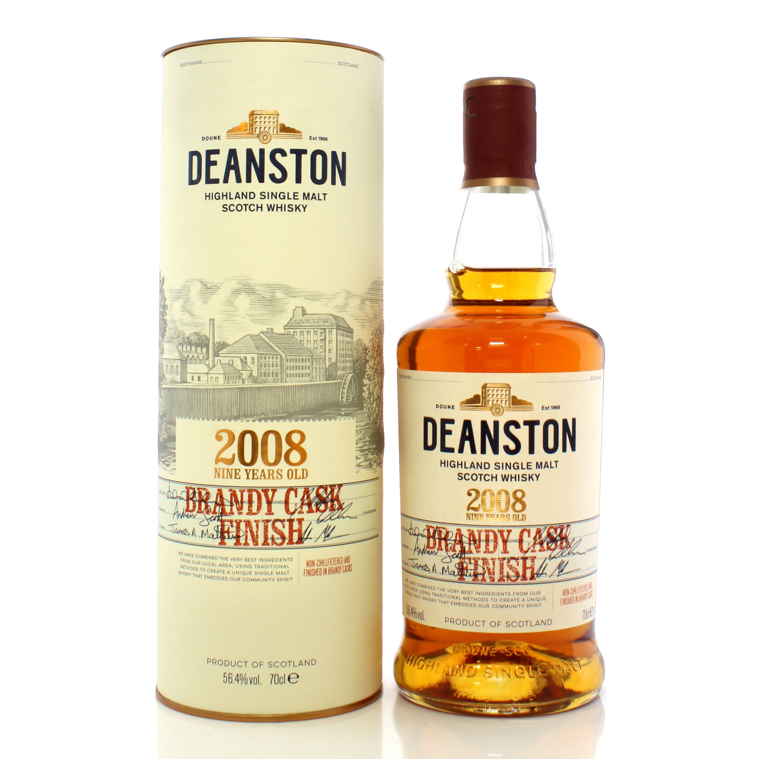 Deanston 2008 Brandy Cask Finish, 56.4%