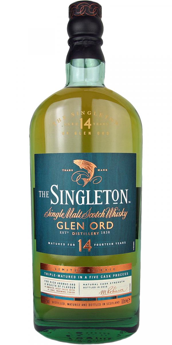 The Singleton of Glen Ord 14 year old, 57.6%
